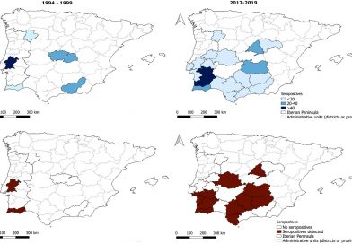 Retrospective serological and molecular survey of myxoma or antigenically related virus in the Iberian hare, Lepus granatensis